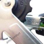 Заден дерайльор / обтегач Shimano Tourney RD-TY21B - 5 / 6 / 7 скорости (Захват за оста, 260g) С Код МА 8712 - Image 5