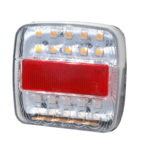 Комплект 2 бр. LED Диодни Стопове за Ремарке / Каравана 12V (10.5 x 10 см) С Код РМ 2644 - Image 2