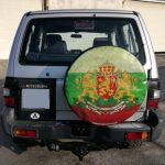 Калъф С Ваш Размер За Резервна Гума За 15 16 или 17  Цола С БГ ГЕРБ С Код КМ 58